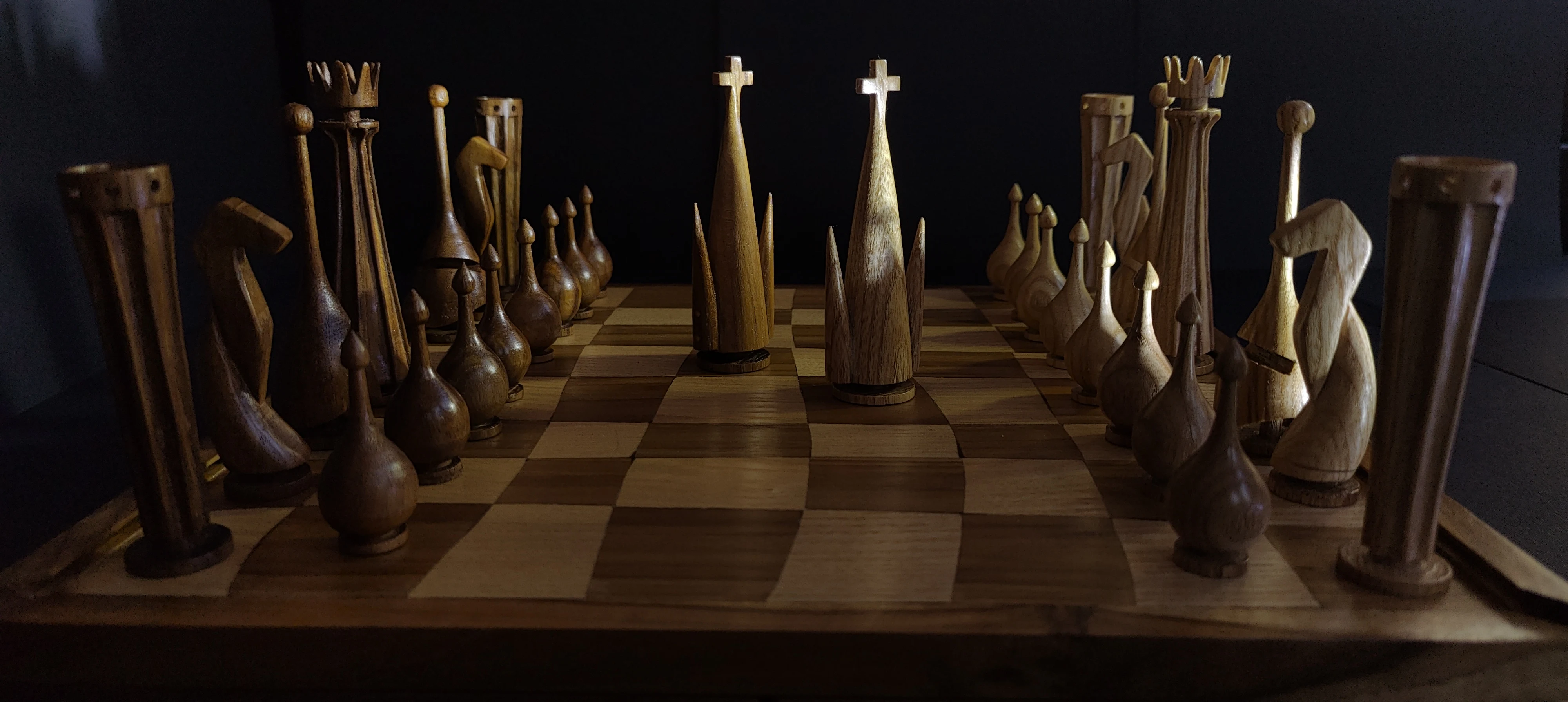 Custom chess set